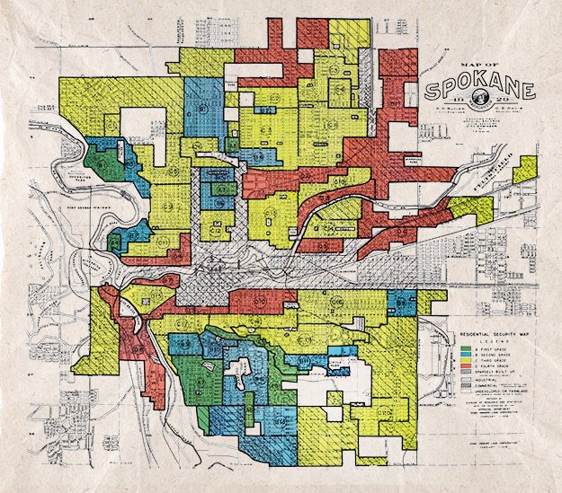 Picture of racial covenants map.