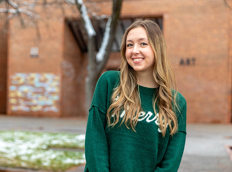 Photo of Mia Blomgren.